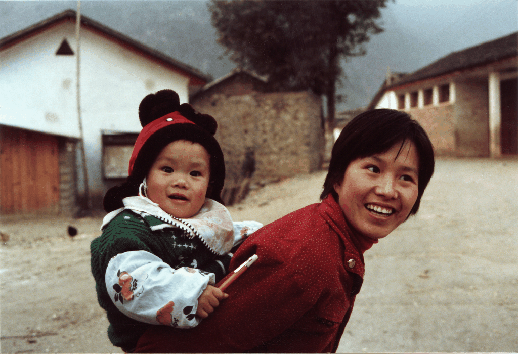 温暖的笑容与童真