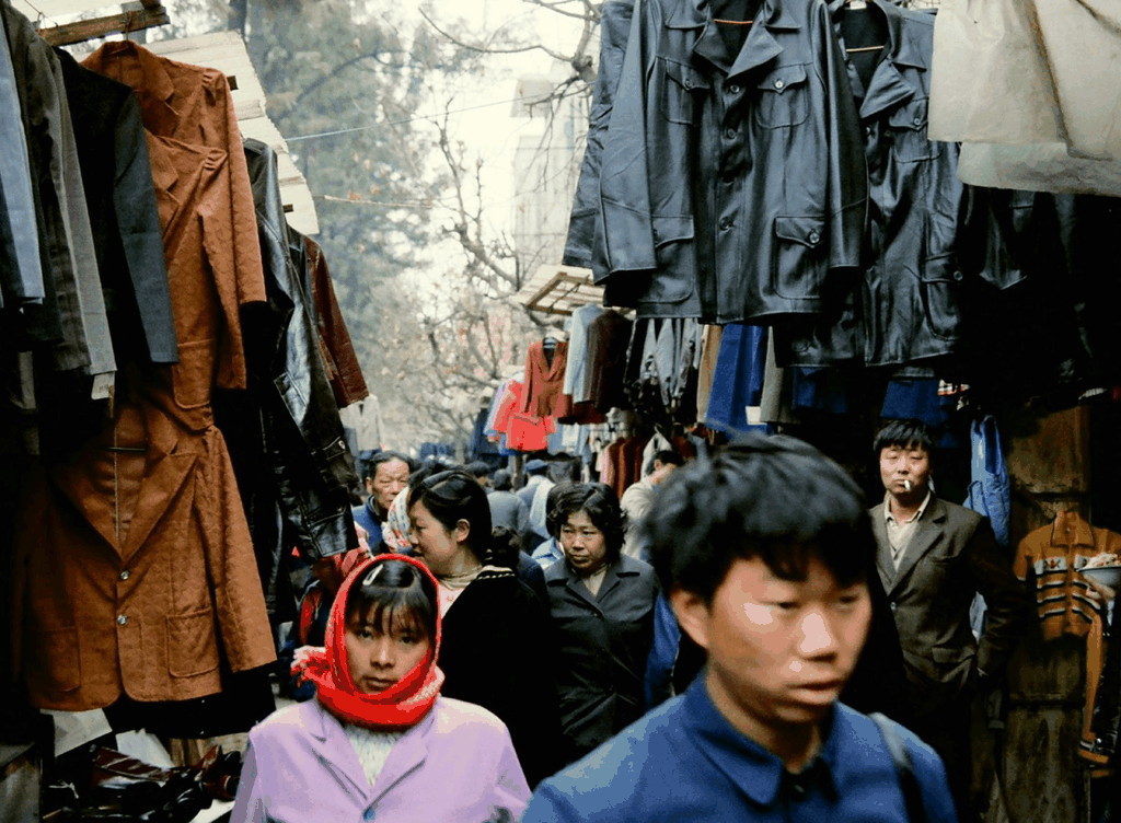 市井街头的众生相