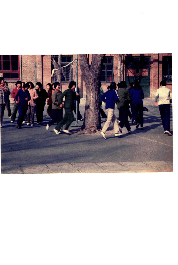 阳光里的奔跑者